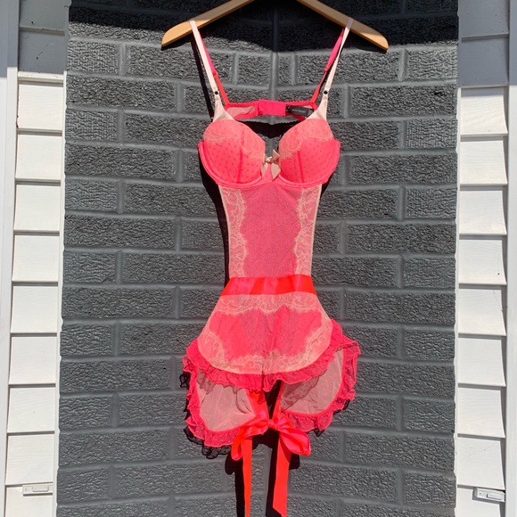 Victoria's Secret Other - Victoria’s Secret Hot Pink Lingerie NWOT